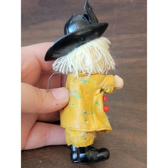 Vintage firefighter kid girl ornament Xmas Decor superhero - Picture 5 of 5